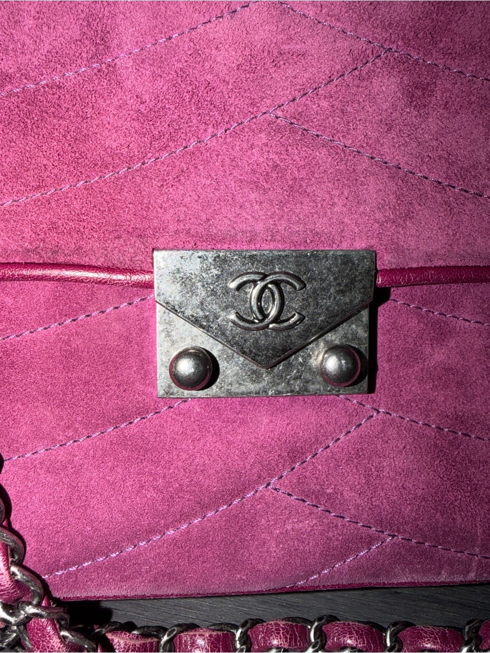 RARE Chanel Raspberry bag - Picture 2 of 13